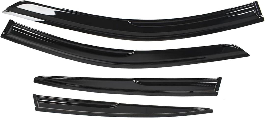 labwork Tinted Window Visor Guard Window Visors Rain Guard Shade Deflector Replacement for Q50 2014-2020