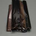 ZKSM Heatless Curls Overnight Hair Curlers to Sleep in,Heatless Hair Curler Velvet, Overnight Blowout Rods Heatless Curls for Short Long Hair All Hair Types Styling Tools Brown4PCS (1 Count (Pack of 4))