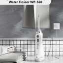 VHBW Magnetic Charger for Waterpik Water Flosser WP-560, Charging Cord Compatible with Waterpik Cordless Water Flosser WP-560 WP-562 WP-563 WP-567 WP-569 Power Cord (Not for WP-580 Series)