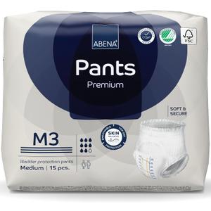 Abena Pants, Premium Protective Underwear, Level 3, (Medium To Extra Large), Medium, 15 Count