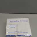 100 Pack 1ml Syringes with Needle - 27G 1/2 inch Disposable 1cc Luer Lock Syringe for Scientific Lab Use, Sterile Individually Wrapped