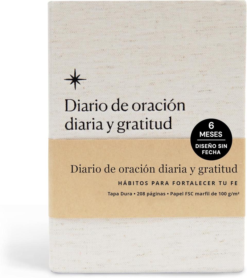 Diario Cristiano Para Mujeres y Hombres, Diario de Gratitud Cristiano, Diario de Agradecimiento Aristiano, Diario de Oracin, Libro de Oraciones Catlicas en Espaol, Libros Cristianos Para Mujeres, Regalos Cristianos en Espaol, Regalos Cristianos Para Mujer