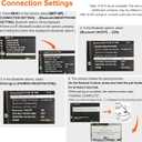 Wireless Rechargeable Camera Remote Shooting Grip Tripod with OLED Screen Compatible with Fujifilm - Video, Zoom & Focus Control,Handheld Vlog Shooting for X100VI, X-T5, X-T50, X-S20, X-H2S, X-E5
