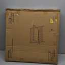 Bamboo Luggage Rack Fully Assembled, Folding Suitcase Stand with Shoe Shelf, Heavy-Duty Luggage Holder for Guest Room Must Haves, Bedroom, Hotel, Walnut (1 Pack)