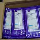 Medline ReadyBath LUXE Extra Thick Adult Bath Wipes, 192 Wipes (8 Wipes, 24 Packs), Unscented, No Rinse Formula with Aloe, Shower Wipes for Sensitive Skin, Hypoallergenic Body Wash Wipes, 8 x 8 Inch
