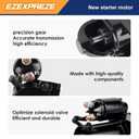 Ezexpreze Mercruiser Volvo Penta Starter New for 4.3 5.0 5.7 6.2 7.4 8.1 8.2L V6 V8, Mercury Marine 863007A1 50-863007A1 Arco 30433 30460 ARC30433 57-30433 3660566-3 3857747 3885317 6792BN