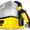 Krcher OC 3 Plus Mobile Outdoor Cleaner, 1.8 gal. Water Tank, Spray Gun and Hose, Battery Operated, for on-The-go Cleaning, 72 PSI