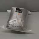 USlixury Ear Piercing Pillow with Foam Plug, Ear Plilow with Off Center and 4.7"X3.2" Ear Hole, Soft CertiPUR-US Memory Foam, Piercing Plilow for Side Sleepers, Satin, Grey, 16"X11"X4''