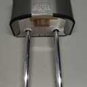 Bath Bliss 2-in-1 Toilet Brush and Plunger Set in Stainless Steel