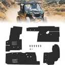 KEMIMOTO Mudguard Firewall Splash Panels Compatible with 2021-2023 Wolverine RMAX2 RMAX4 1000, Fender Flares Splash Guard Wind Protection Panels Anti-Mud Windproof Anti-Mud