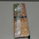 SHI BA ZI ZUO 8-inch Professional Cleaver - Stainless Steel Meat & Vegetable Knife with Non-stick Finish and Anti-slip Wooden Handle