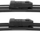 Bosch Wiper Blade Aerotwin A102S, Length: 650mm/475mm  Set of Front Wiper Blades - Only for Left-Hand Drive (EU)