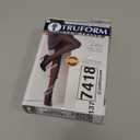 Truform Sheer Compression Pantyhose, 815 mmHg, Women's Shaping Tights, 20 Denier, Beige, Queen