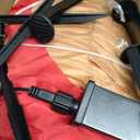 Danxilu Christmas Inflatables 10 FT Long Santa Sleigh with Reindeer Outdoor Decorations, Built-in Colorful LEDs Santa Claus Deer Sled Blow Up Yard Decoration for Outside Lawn Holiday Xmas Decor