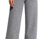 Promover Wide Leg Pants Woman Yoga Pants with Pockets Stretch Loose Casual Lounge Sweatpants, Size XL