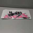 20Pcs Halloween Garage Decoration Magnet Stickers Black Pink Bat Refrigerator Decals Magnet Stickers for Party Home Door Dishwasher Decor