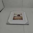 Malden White Manhattan Bevel Matted Photo Frame, 11.46” (W) x 13.43” (H) x 0.59” (D)