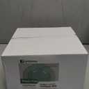 Disposable Plates with Gold Rim, Heavy-duty Clear Plastic Plate Include 10" Dinner and 7" Salad Plate for Party and Wedding