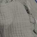 David's Home Pre-Washed 100% Cotton Muslin Throw Blanket, 4-Layer Soft Throw for Bed Couch, Breathable & Lightweight Blankets for Adults Hot Sleepers, Room Decor, Luxury Gift, Sage Green, 50 * 70"