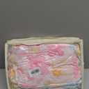 Zipper Bedding Twin Girls Pink Floral Bedding for Girls Flower Comforter All in one Zipper Kids Bedding (Dal-clb-flower 05)