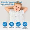 TotAha Toddler Sleep Sack 2T-4T, Soft Wearable Blanket Baby Sleep Bag, Light 0.5 TOG or Medium-weight 1.0 TOG Sleeping Sacks