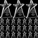 Employee Appreciation Awards for Coworker Employee of The Month Trophy Acrylic Thank You Gift Bulk Be Proud of The Work You Do Keepsake for Retirement Farewell