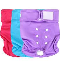 Cat Diapers for Female and Male Cats(Only for Pee),Reusable Pet Kitten Diapers for Cats Spraying,Kitty Cat Incontinence Diapers Medium  Size