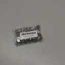 120 PCS White Bedazzling Sew on Rhinestones, Mixed Shape Charms Claw Flatback Glass Rhinestone with Metal Base for Crafting, Large Gems for Clothes Shoes Hats Collars Bags & Sewing Accessories