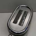 MUELLER HOME Retro Toaster 2 Slice, 7 Browning Levels, 3 Functions (Reheat, Defrost, Cancel), Stainless Steel Features, Removable Crumb Tray, Under Base Cord Storage, Black