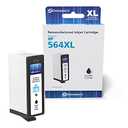 Dataproducts DPCWC564XLB Remanufactured High Yield Chipped Ink Cartridge Replacement for HP #564XL (CB321WN/CN684WN) (Black)