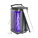 Solar Bug Zapper Outdoor, Evolpol Rechargeable Mosquito Zapper for Indoor with 4200V High Powered UV Light Can Attract Gnats, Mosquitoes, Electric Fly Zapper, Insect Zapper