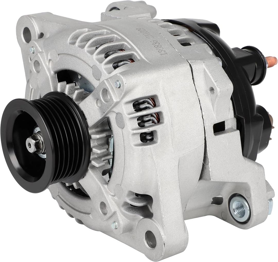 New Alternator Fit for Hyundai for Santa Fe Sport 2017-2018 for Hyundai for Sonata 2015-2019 for Hyundai for Santa Fe 2019-2020, Replace 104211-8790 373002G061