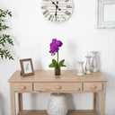 Nearly Natural 20in. Orchid Phalaenopsis Artificial Arrangement in Vase