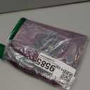 Christian Art Gifts Value Poly-Canvas Bible Cover Case for Women: Grace Upon Grace - John 1:16 Inspirational Scripture w/White Rubber Badge, Pocket, Pen Loops to Organize Accessories, Plum, Medium