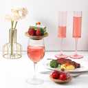 12 Pcs Wine Glass Charcuterie Topper, Mini Boards Bamboo Round Wine Glass Covers Appetizer Plates for Family Gatherings Christmas Party Bars Restaurants
