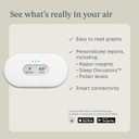 Airthings 2960 View Plus - Battery Powered Radon & Air Quality Monitor (PM, CO2, VOC, Humidity, Temp, Pressure)