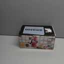 Geedel Rotary Cheese Grater, Kitchen Mandoline Vegetable Slicer with 3 Interchangeable Blades, Easy to Clean Rotary Grater Slicer for Fruit, Vegetables, Nuts (Orange)