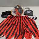 5Pcs Pirate Costume Kids,Girls Pirate Costumes Halloween Pirate Dress Up Pirate Accessories for Kids Gift (Medium)