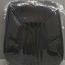 2 Pieces ZC Front Car Seat Covers, Waterproof Nappa Leather Front Car Seat Protectors, Universal Auto Interior Fit for Sedans SUV Pick-up Truck, Black