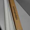 45" W x 72" H Cordless Light Filtering Roller Shade for Windows, Free Stop Windows Shades, Thermal Insulated Linen-Style Blinds for Home and Office, Modern Window Blind Color-Matched (Cream)