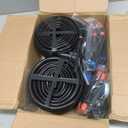 Drip Irrigation System for Garden, 2026-Upgraded Quick Connect Garden Watering Kit All-in-One with 1/2 inch 1/4 inch Irrigation Tubing for Garden, Lawn, Greenhouse, Raised Beds (233FT)
