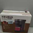 Keurig K-Slim Single Serve K-Cup Pod Coffee Maker, Multistream Technology, 3 Brew Sizes, Slim and Sleek Design, 46oz Removable Reservoir, Black