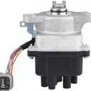 JDMON Ignition Distributor Compatible with Honda Civic 1996-1998,Civic del Sol S & SI Models 1996-1997 1.6L SOHC Replace TD80U TD80 D16Y7 D16Y8