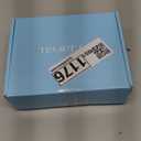 Tempt Me Women's Vintage Swimsuits Indigo Blue Retro Halter Ruched High Waist Bikini with Bottom M
(Indigo Blue)