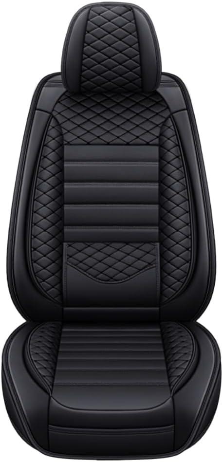 Car Seat Cover for Hilux Surf 1990-2024 5-seat Full Set Anti-Slip Protector Cover (Black)