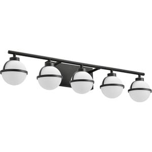 SOLFART Bathroom Light Fixtures Over Mirror 5 Lights Black Bathroom Vanity Lights Scone Lighting Bathroom Lights for Mirror