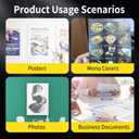 10-Pack 11 x 17 Inch Art-Print-Toploaders - Premium Art Print Topload Holders, Crystal Clear Art Print Top loaders, Hard Plastic Sheet Protectors for Photographs, Lithographs, Artworks, Collectibles