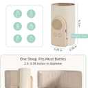 Umimile Portable Bottle Warmer for Travel Heats the Bottle DirectlyNo Pouring, Fast Heating Baby Bottle Warmer on The Go, 6 Temp Settings & Auto Keep-Warm,Fits 2.5-3.3in Bottles (Beige)