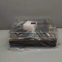 LP&No.1 Record Player with Stereo Speakers, 3-Speed Belt-Drive Turntable for Vinyl Records with Wireless Playback and Auto-Stop,Walnut Wood