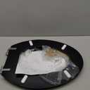 Black Elongated Toilet Seat Natural Wood Toilet Seat with Zinc Alloy Hinges, Easy to Install also Easy to Clean, Scratch Resistant Toilet Seat by Angol Shiold (Elongated, Black)